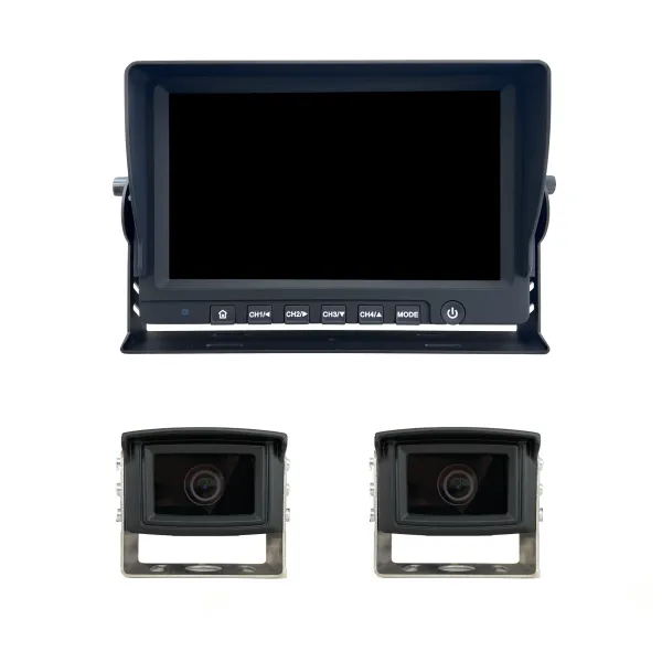 9" AHD Kamerasystem QUAD mit 2x HD Kamera 9" AHD Kamerasystem QUAD mit 2x HD Kamera